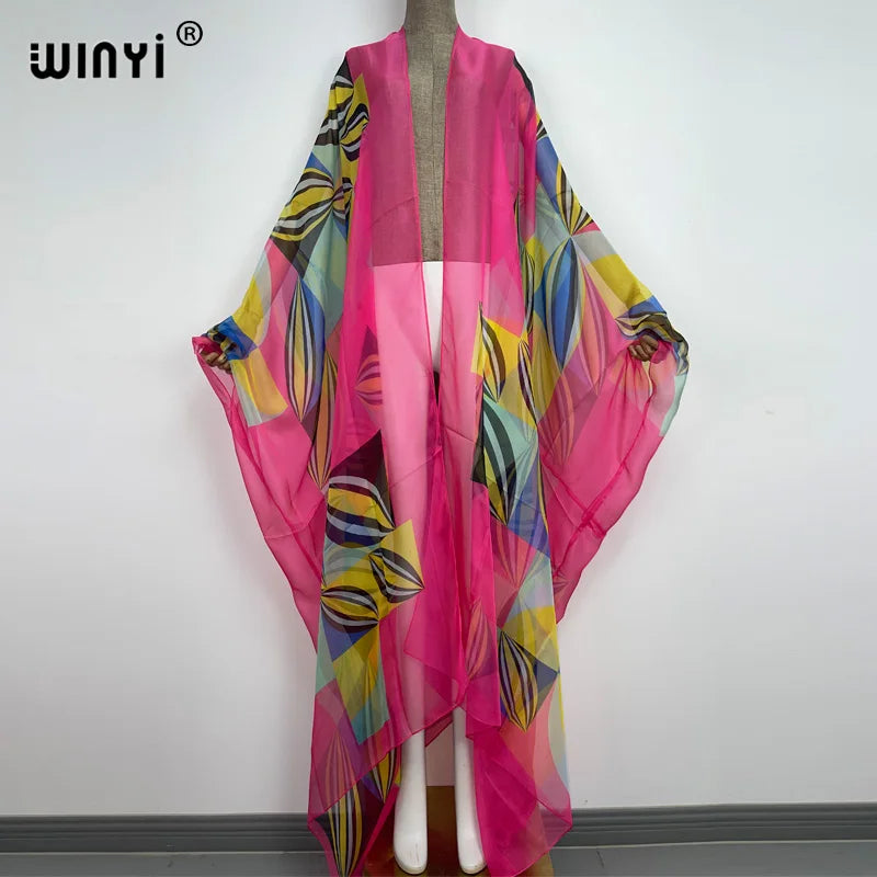 Flo - Cocktail sexy Boho Batwing Sleeve KIMONO