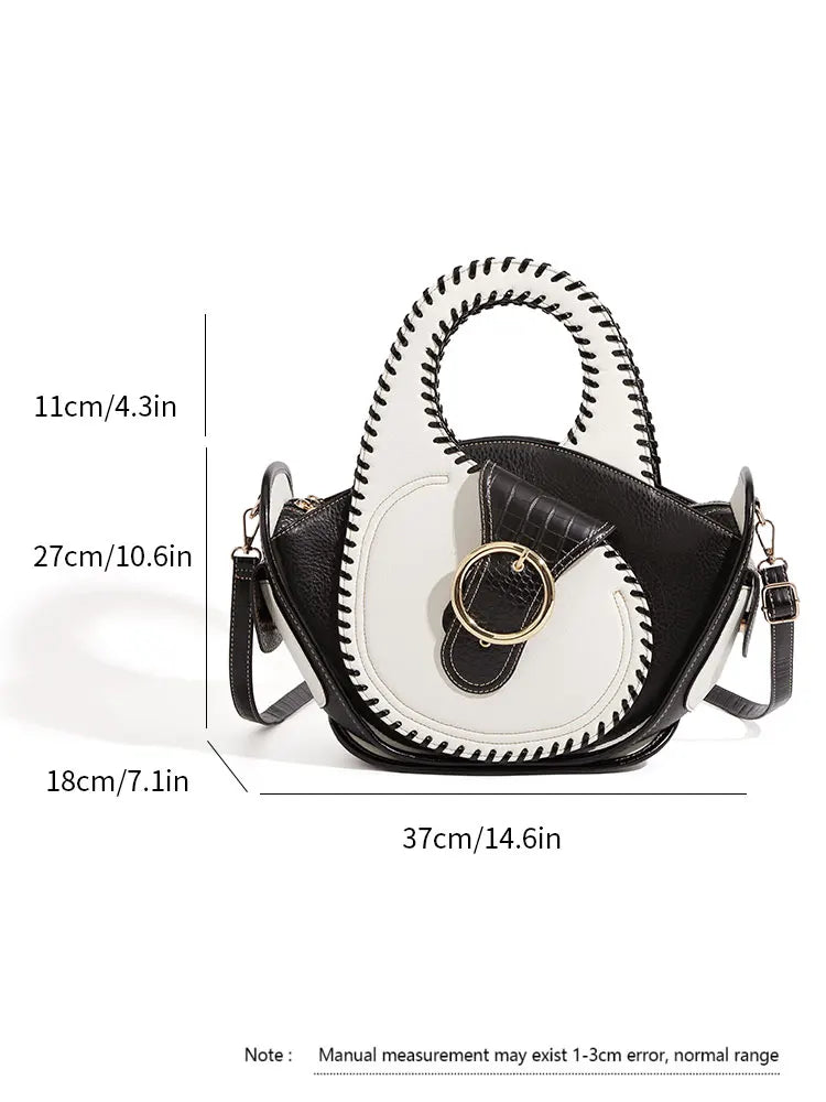 Matrix -  Woman High-end Leather Large Capacity Handbag