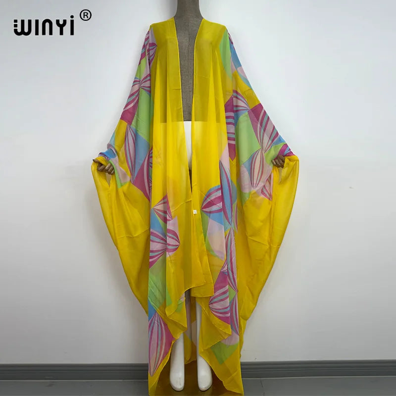 Flo - Cocktail sexy Boho Batwing Sleeve KIMONO