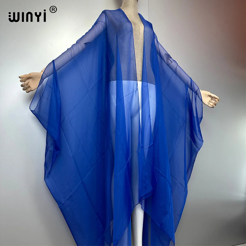 Flow - Sheer Kimono Monochrome perspective