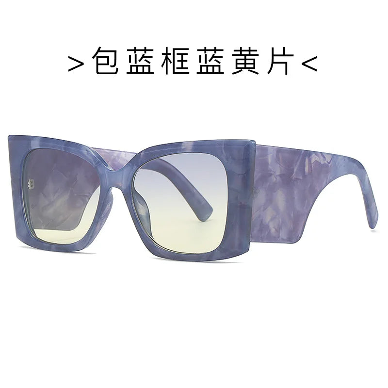 Incognito - Oversized Luxury Big Frame Black Sunglasses