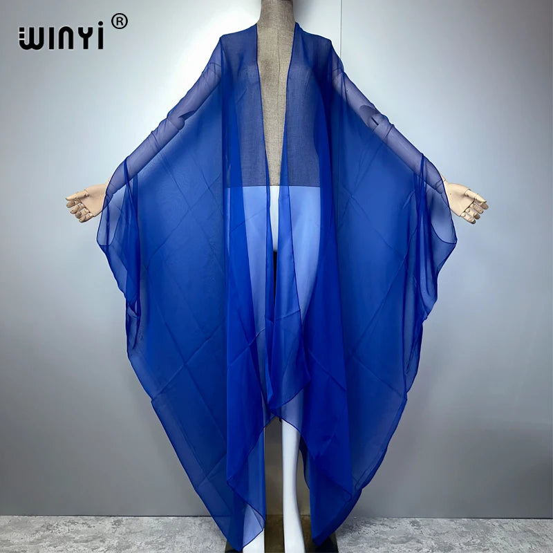 Flow - Sheer Kimono Monochrome perspective