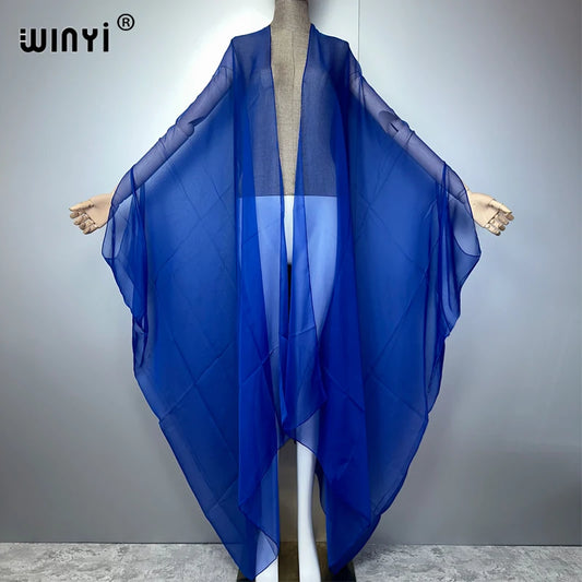 Flow - Sheer Kimono Monochrome perspective