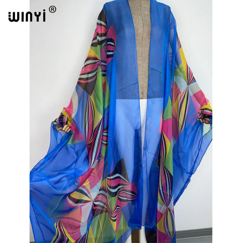 Flo - Cocktail sexy Boho Batwing Sleeve KIMONO