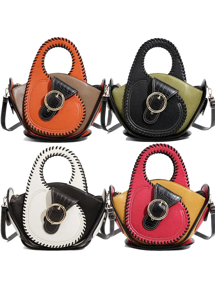 Matrix -  Woman High-end Leather Large Capacity Handbag