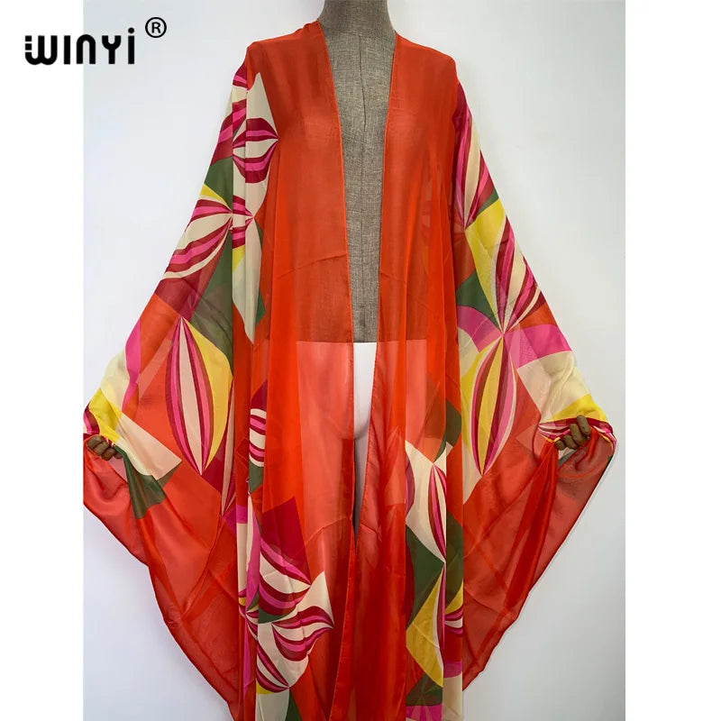 Flo - Cocktail sexy Boho Batwing Sleeve KIMONO