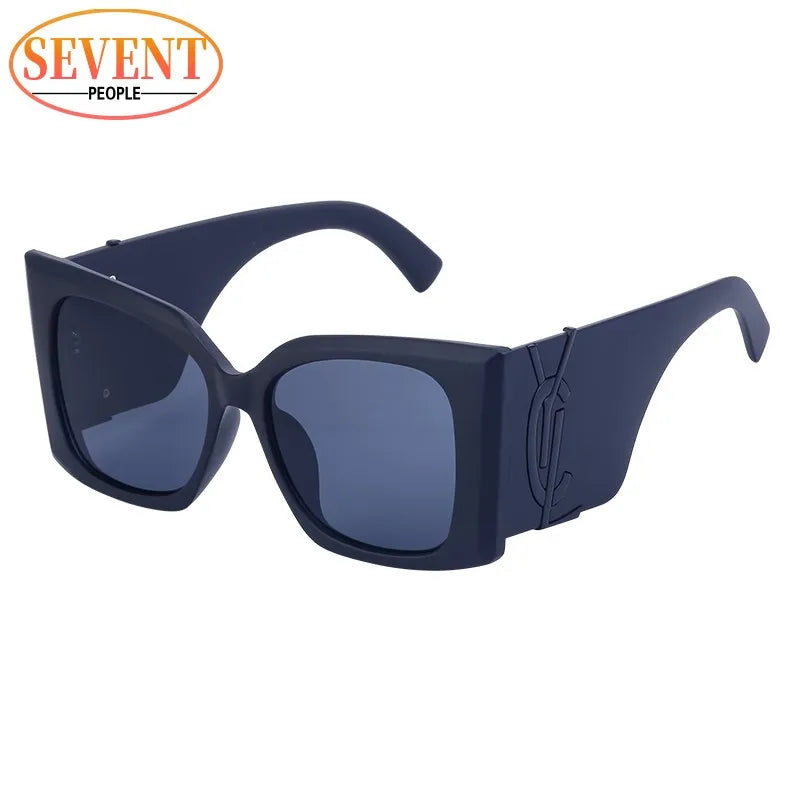 Sherry Shadow - Cat Eye Luxury Brand Designer  Big Frame Sunglass