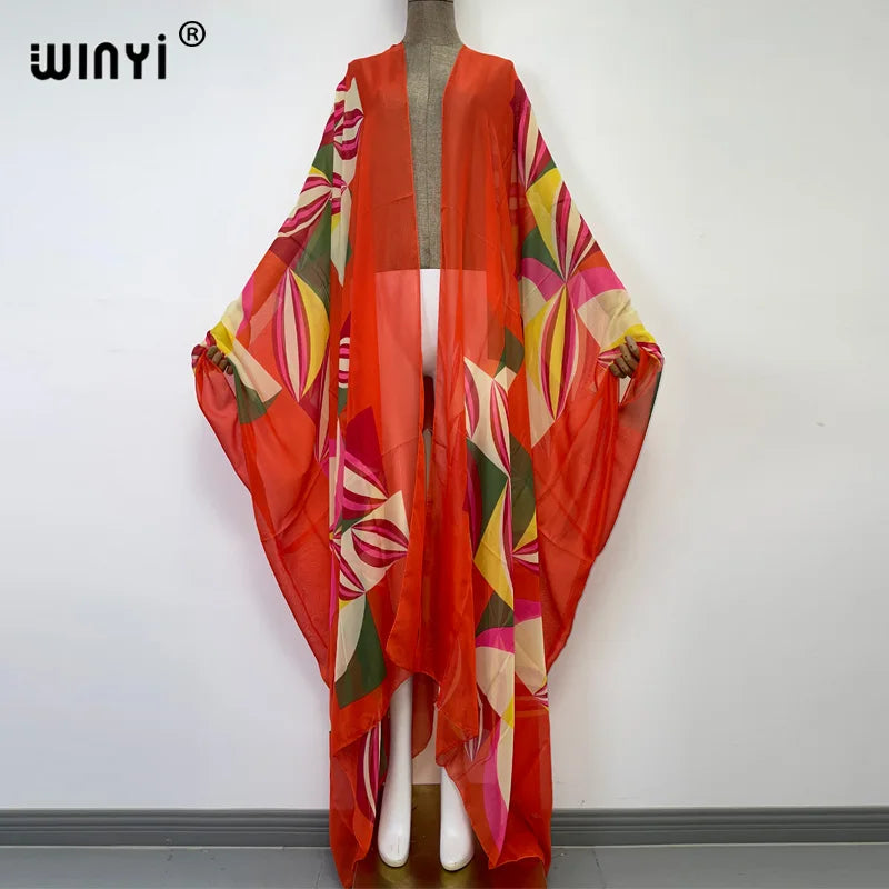 Flo - Cocktail sexy Boho Batwing Sleeve KIMONO