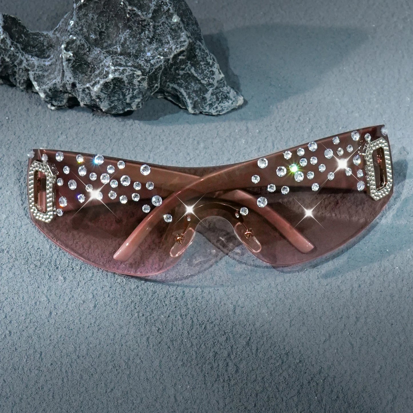 Diva Diana - Rhinestone Designer Fashion Sunglasses