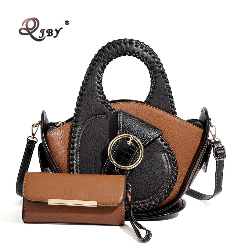 Matrix -  Woman High-end Leather Large Capacity Handbag