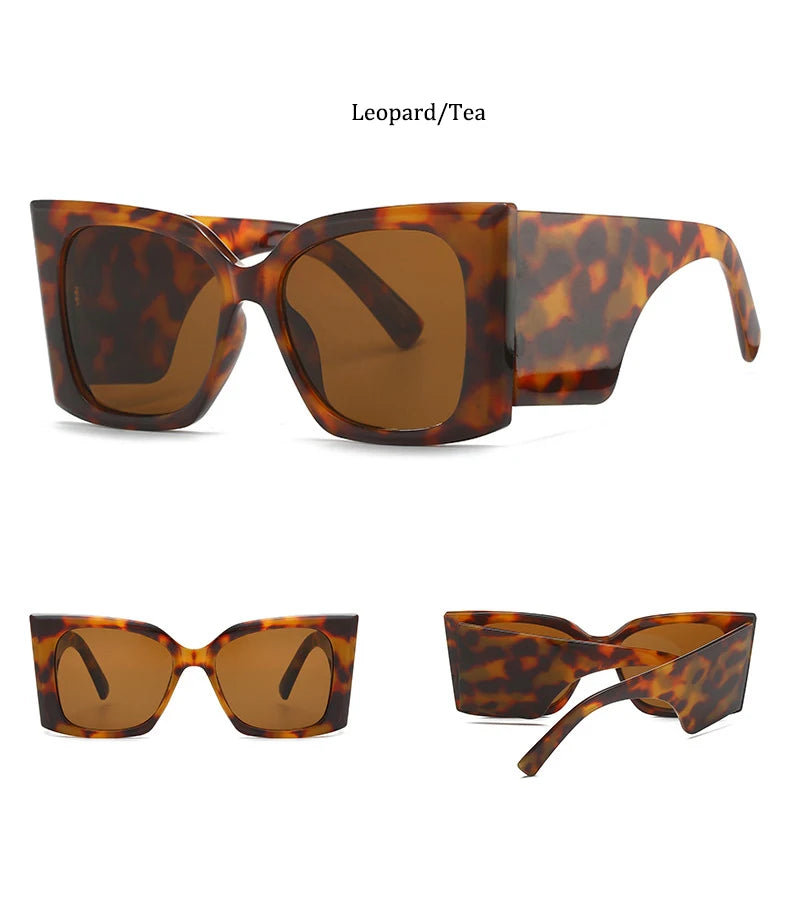 Incognito - Oversized Luxury Big Frame Black Sunglasses