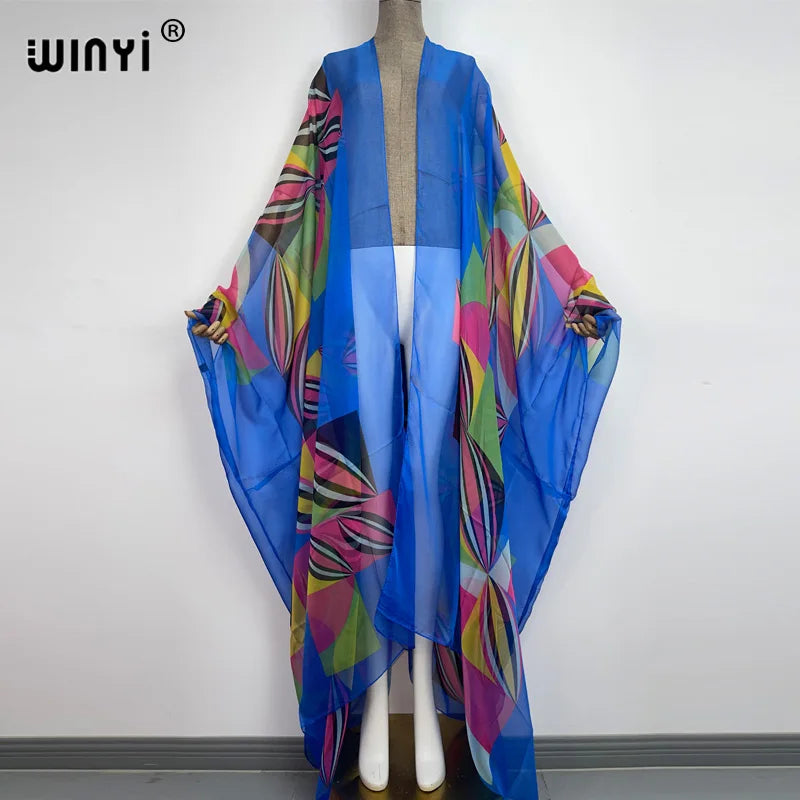 Flo - Cocktail sexy Boho Batwing Sleeve KIMONO